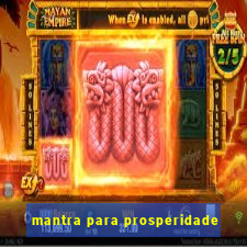 mantra para prosperidade