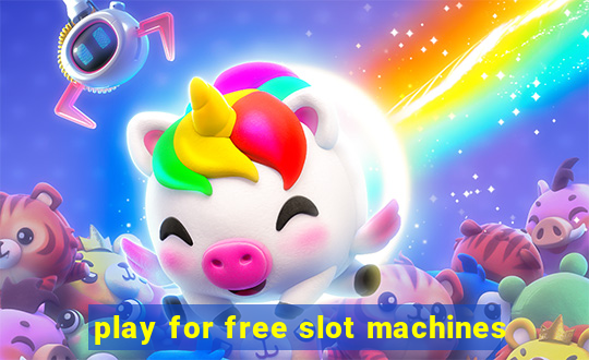 play for free slot machines