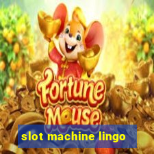 slot machine lingo