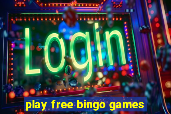 play free bingo games