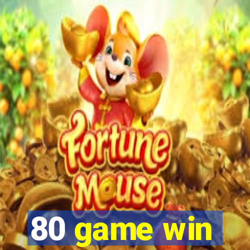 80 game win