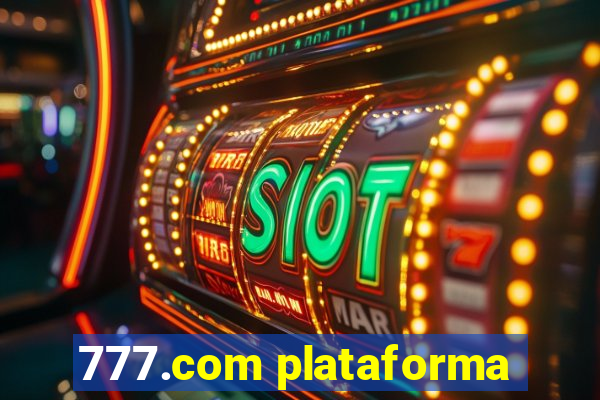 777.com plataforma