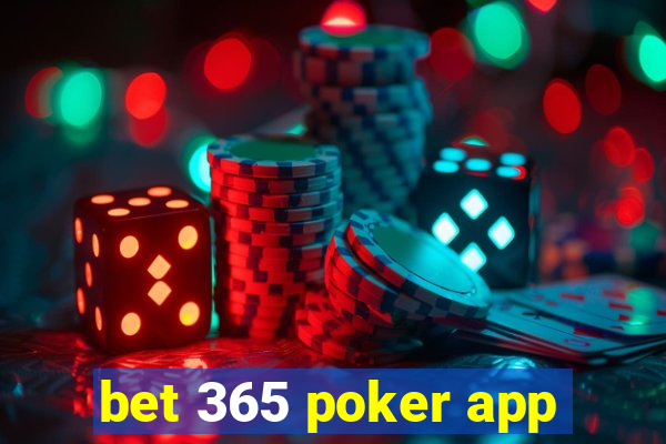 bet 365 poker app