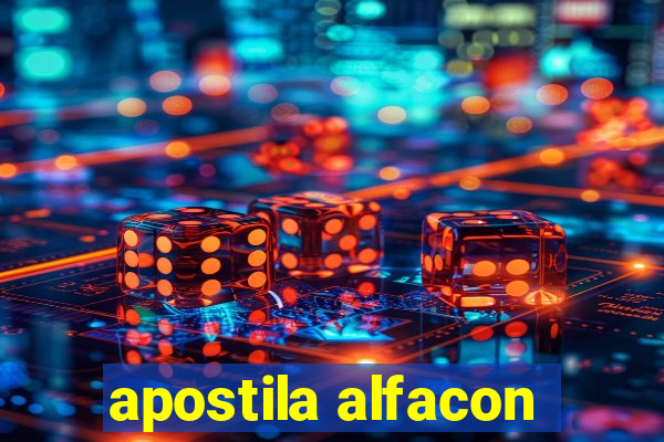 apostila alfacon