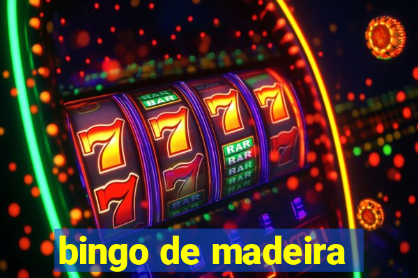 bingo de madeira