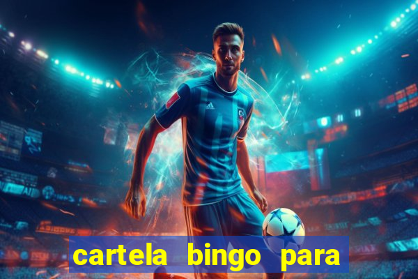 cartela bingo para cha de cozinha imprimir gratis