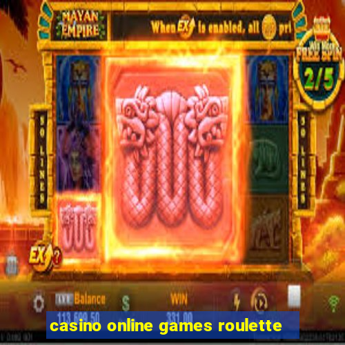 casino online games roulette