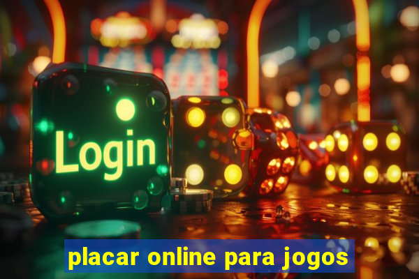 placar online para jogos