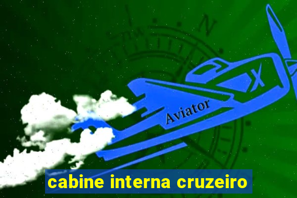 cabine interna cruzeiro