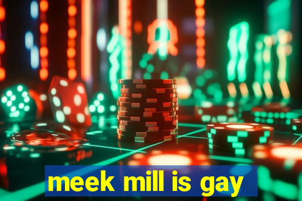 meek mill is gay