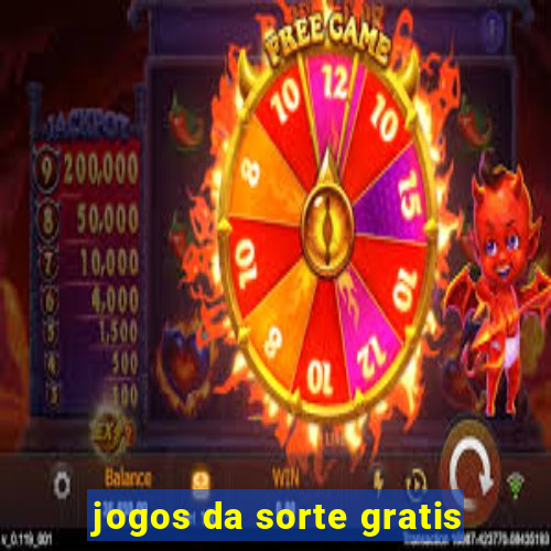 jogos da sorte gratis