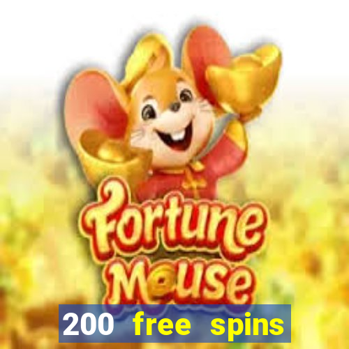 200 free spins online casino