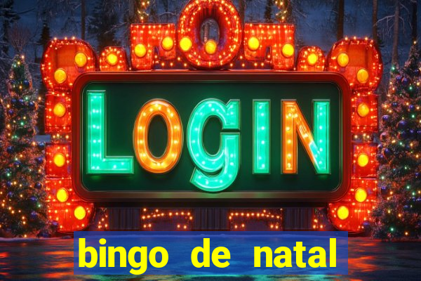 bingo de natal para imprimir gratis