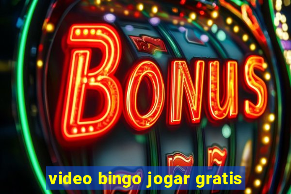 video bingo jogar gratis