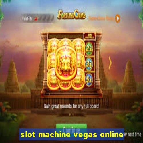 slot machine vegas online