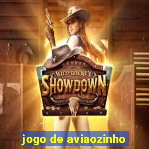 jogo de aviaozinho