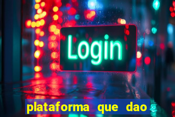 plataforma que dao bonus no cadastro