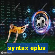 syntax eplus