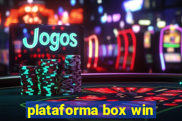 plataforma box win