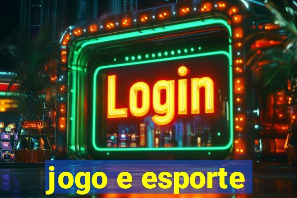 jogo e esporte