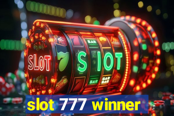 slot 777 winner