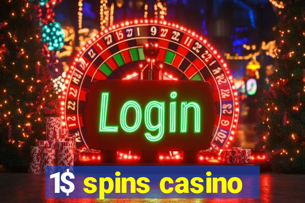 1$ spins casino