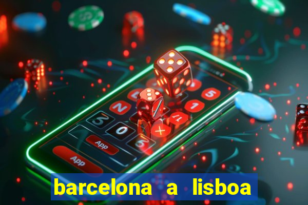 barcelona a lisboa de trem