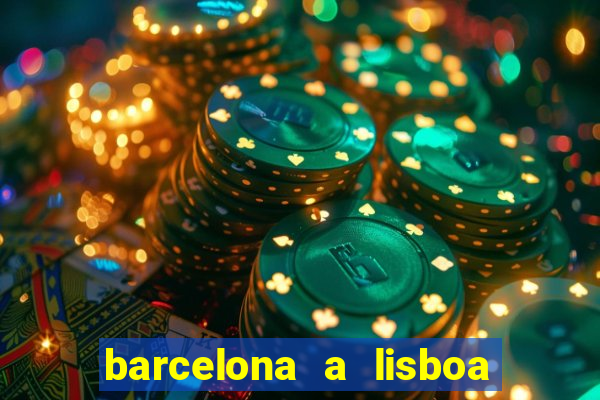 barcelona a lisboa de trem