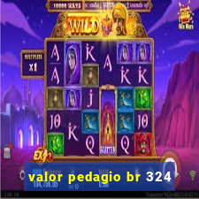 valor pedagio br 324