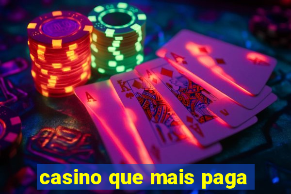 casino que mais paga