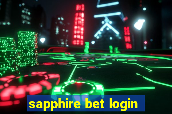 sapphire bet login