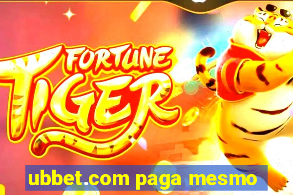 ubbet.com paga mesmo