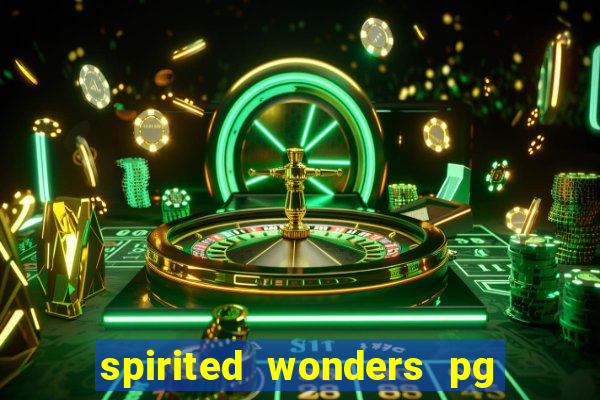 spirited wonders pg soft demo