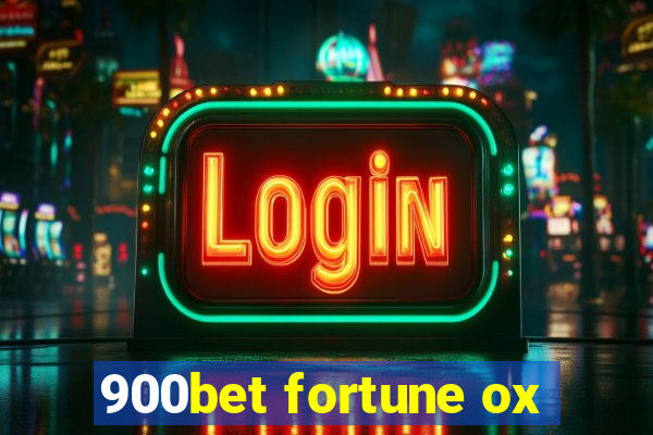 900bet fortune ox