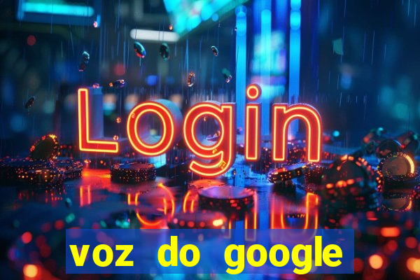 voz do google tradutor homem