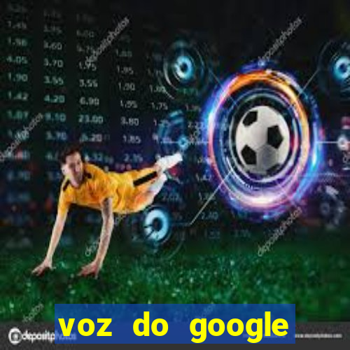 voz do google tradutor homem