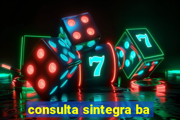 consulta sintegra ba