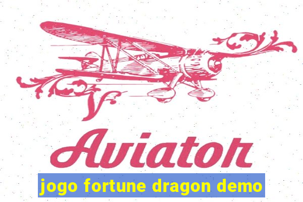 jogo fortune dragon demo