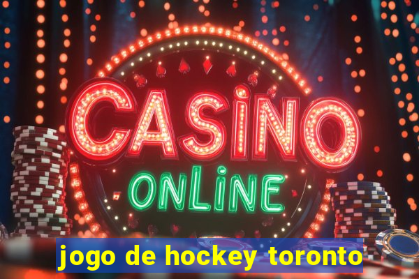 jogo de hockey toronto