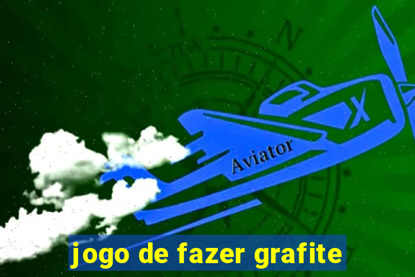 jogo de fazer grafite