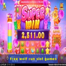 free wolf run slot games