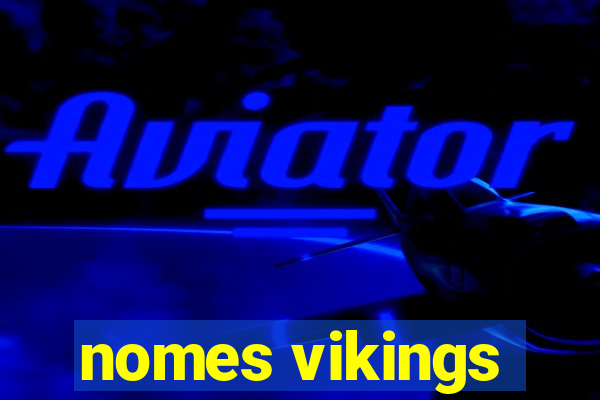 nomes vikings