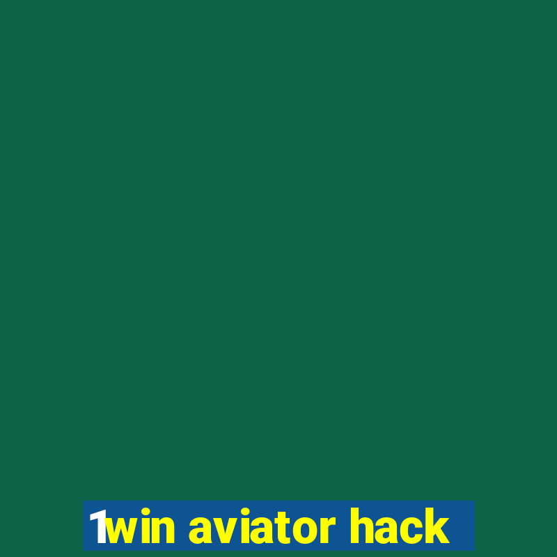 1win aviator hack