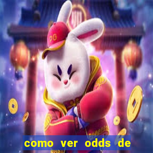 como ver odds de jogos passados