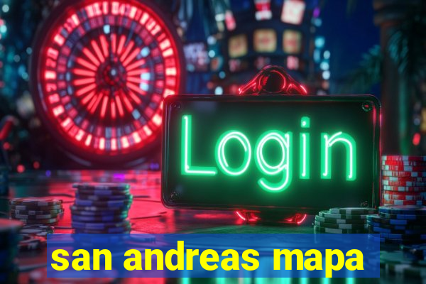 san andreas mapa