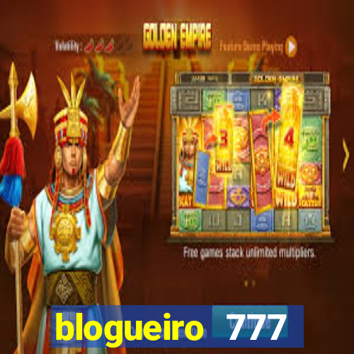 blogueiro 777 plataforma login