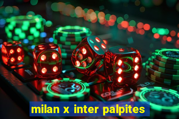 milan x inter palpites