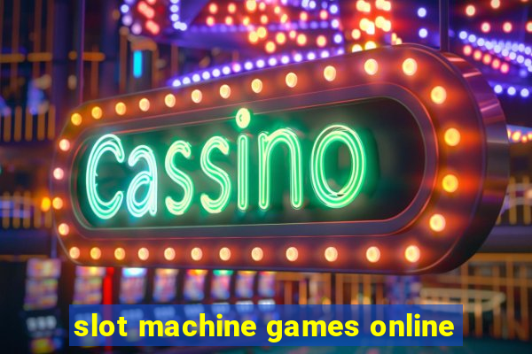 slot machine games online