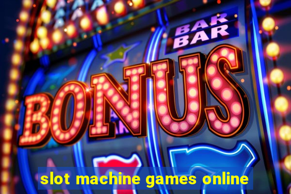 slot machine games online