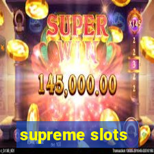 supreme slots